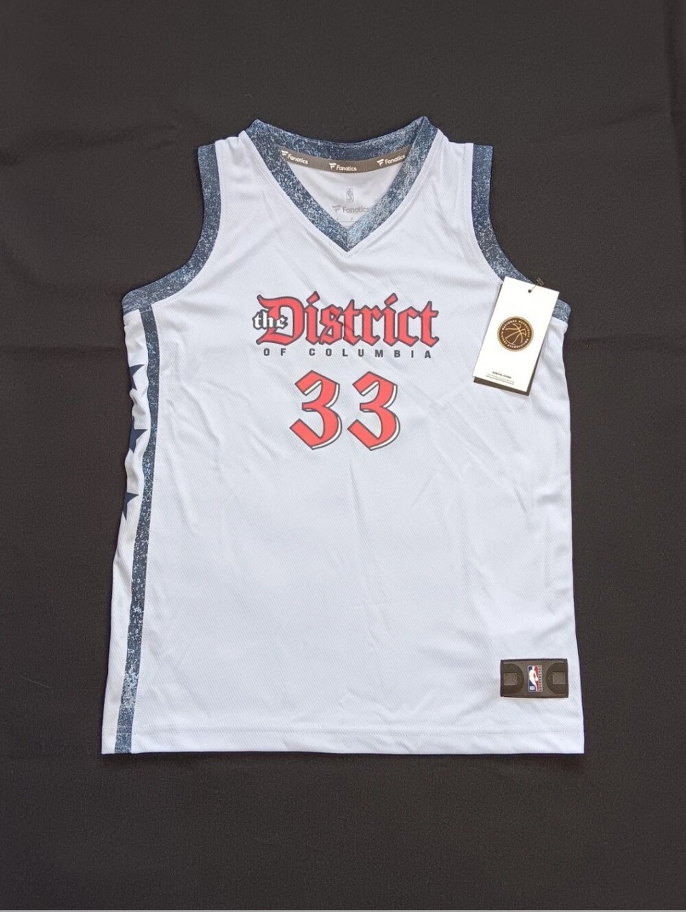 Fanatics Youth Washington Wizards Kyle Kuzma #33 Jersey Fastbreak City Edition